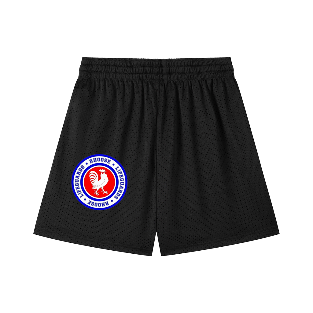 Mesh Drawstring Shorts