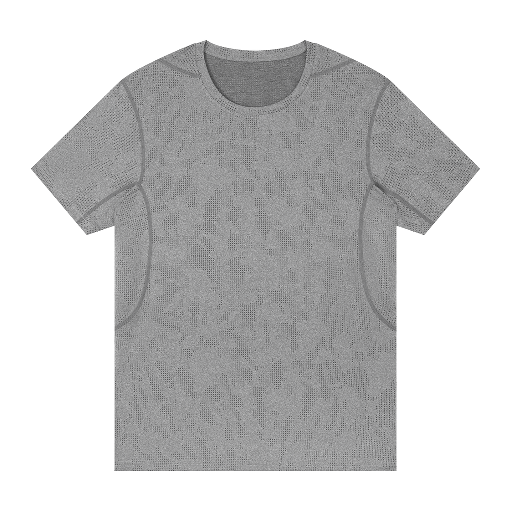 Men's Jacquard Slim Mesh T-Shirt
