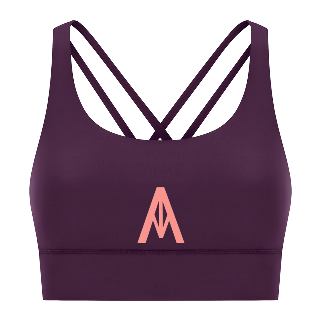 Strappy Criss-Cross Sports Bra