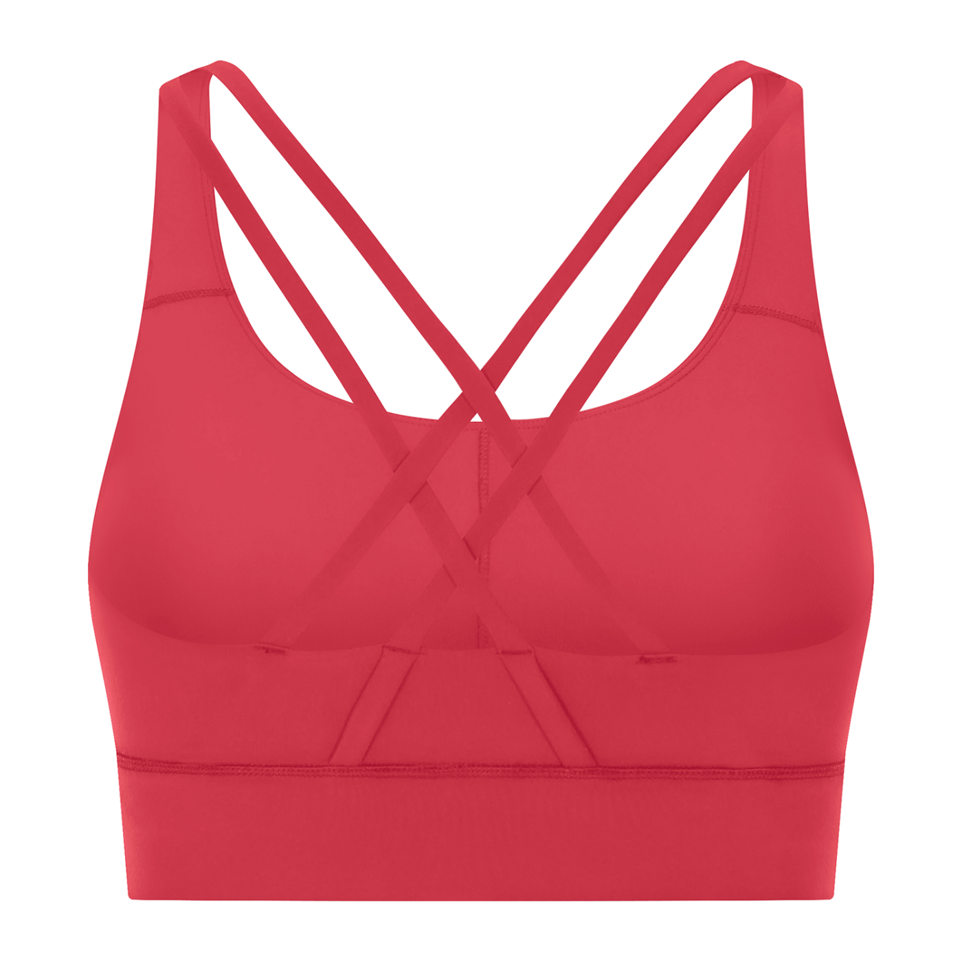 Strappy Criss-Cross Sports Bra