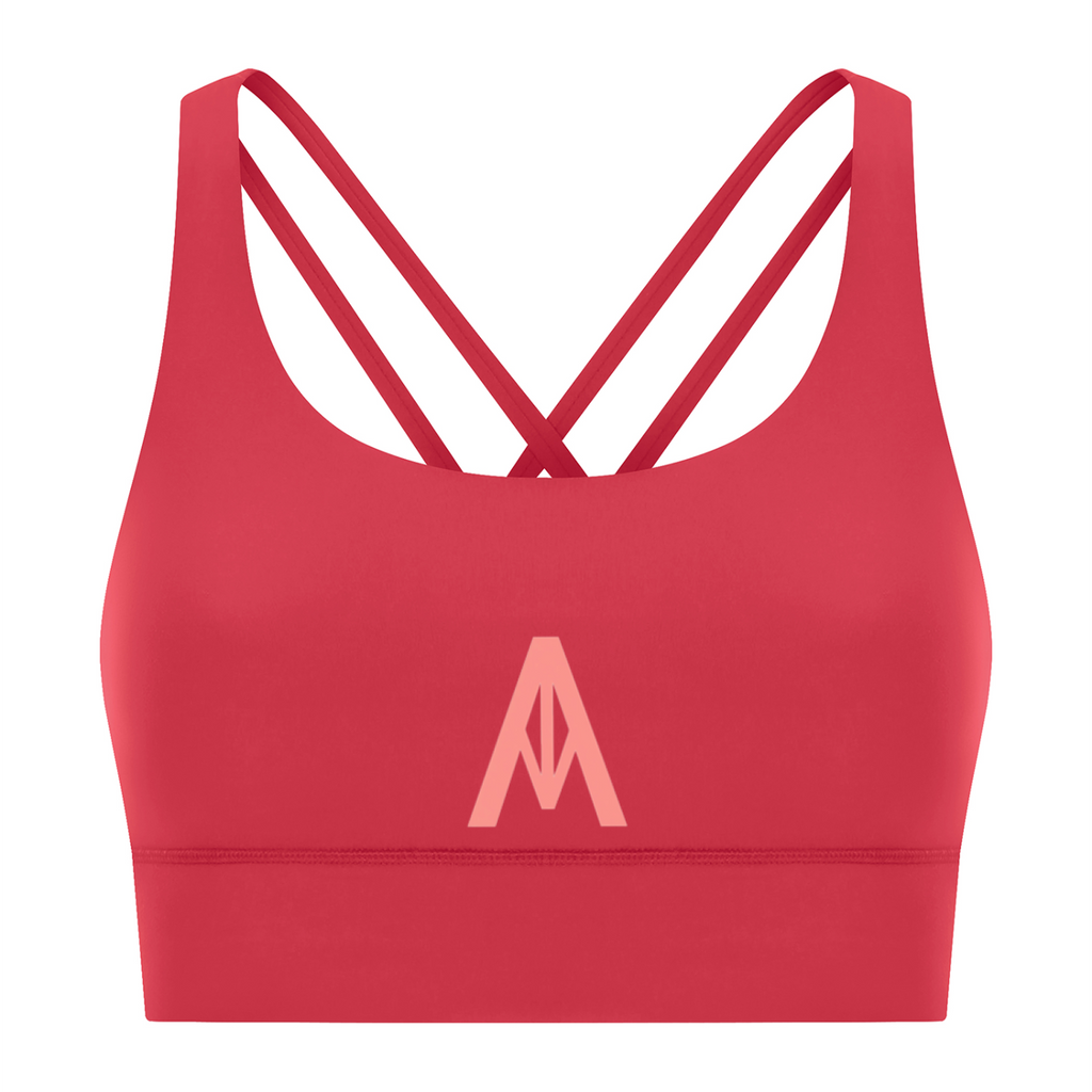 Strappy Criss-Cross Sports Bra