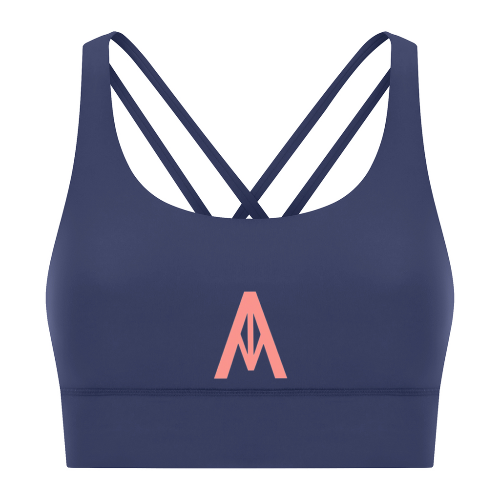 Strappy Criss-Cross Sports Bra